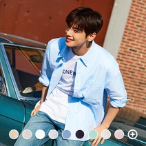 지오다노 [지오다노]오버핏 옥스퍼드 셔츠 043503