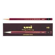 유니 연필 12자루/UNI/미쓰비시 연필/미술용/제도용, 유니연필(B/12자루)