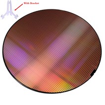 전기 전자 부품 CMOS 실리콘 웨이퍼 12 인치 컴플리트 칩 IC 칩 포토 리소그래피 회로 브래킷 포함, 01 빨간