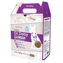 인터펫코리아 닥터도비 애견 말랑말랑 스킨앤코트 사료 2p, 1.2kg, 양, 1개