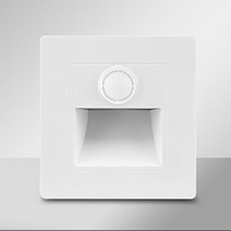 안테나사다리 A형사다리 지능형 벽 램프 계단 조명 매입형 단계 램프 사다리 로비 복도, 센서 없음 흰색, 쿨 화이트(5500-7000k), 상자 포함