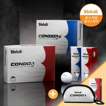 [추석 프로모션] 볼빅 콘도르 우레탄 화이트카본 골프공 12구, 4PC (12구)