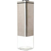 Amazon｜Dalton(Dulton) 조미료 넣어 큐브 쟈 위즈 프레스 리드 L사이즈 CUBE JAR WITH PRESS LID K915-1, 단일옵션