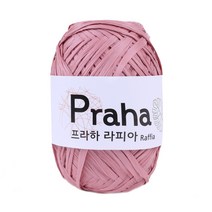 마마니트 프라하실 라피아 Raffia 100%, 14 인디핑크