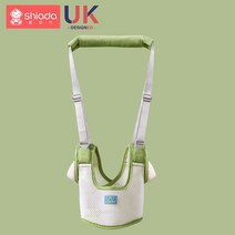 유아 아기 속도조절 걸음마보조기 연습 산책 걷기보조, 빗질면3D통기성-잔디녹색-두꺼운질식방지