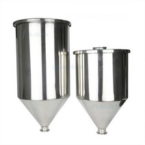 스테인리스 깔때기 업소용 상업용 대형 주입기 45L, 45리터 sus 316 척 50.5mm