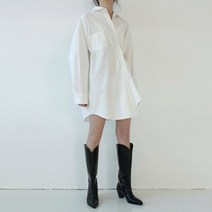 오버핏 박시 롱남방
