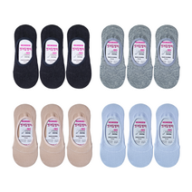 벗겨지지않는 덧신 기본 페이크삭스 혼합컬러