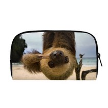 Do Not Hurry Be Happy Wallet Funny Sloth Purse Women Men Money Coin Bag Phone Holder Bag Casual