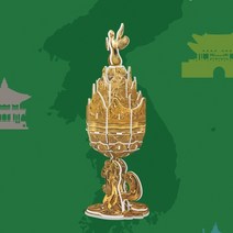 백제 금동대향로 미니 페이퍼토이 초등 역사 수업 뜯어 만들기 북아트 종이 모형 공작