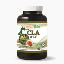 허벌슬림 CLA 1000mg 공액리놀레산 (60개입)캐나다 직구 영양제 - 카포리아