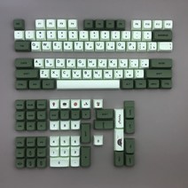 125 키 PBT 키 캡 XDA 프로필 염료-하위 영어 일본어 체리 MX 스위치 게임 기계 키보드에 대 한 개인화 된 키 캡키보드 캡 DIY, 마카르