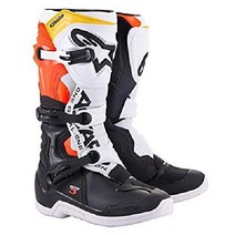 알파인스타 오토바이 부츠 테크3 블랙, Black/White/Red/Yellow