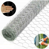 철망25M 울타리 설치류 원예 농업 건축 홈가든 닭케이블 DIY 범죄예방 아연능형망 울타리망