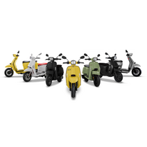 람브레타125V 22년 신형 125cc 레트로 클래식 스쿠터/베스파/장고, 화이트