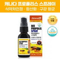 지엔 식약처인증 캐나다 프로폴리스 스프레이 액상 30ml 100% 폴라보노이드 플라보노이드 폴리폴리스 함유 입에 구강에 뿌리는 건강기능식품 온가족 항산화 구강 항균 작용 도움, 1개, 1개