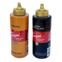 토라니 미니 커피시럽 커피소스 468g-4개 (카라멜/초코렛), 카라멜-3개+초코-1개, 468g, 3개