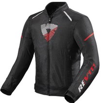 REVIT SPRINT H2O (방수) JACKET, XL, 블랙네온레드