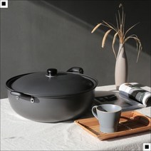 뛰어난열보존 베이클라이트 가정용 분식집 튀김솥 튀김냄비, 아놀드 튀김팬50cm