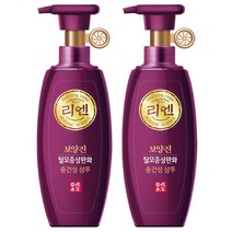 리엔 보양진 탈모증상완화 중건성 샴푸, 400ml, 2개