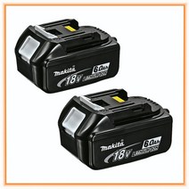 마끼다 마키다 충전기 Makita오리지널 18VRC 배터리 18V Bl1830 Bl1430 BL1860 BL1890 공구 전원 USB Prot 18VRF Makita 3A 6A, 4.60AH2PCS