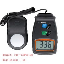 uv복사계 광 분석기 디지털 파워 라이트 미터 자외선 테스터 lx1010b 조도계 3 범위 디지털 lcd 50000 lux meter 광도계 luxmeter light with, 한개옵션0