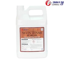 원휘니쉬 3.75L 목재왁스 가구 마루바닥 목재바닥 마루코팅제 코머스켐 바닥청소용 광택제J003, 1BOX(6EA)_개당 41.900원