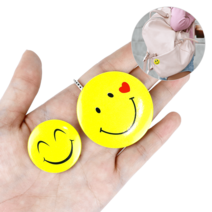40P 스마일뱃지 와펜 3cm 패션
