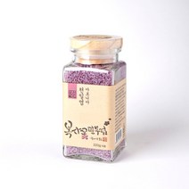 햇빛소금 복사꽃 아로니아 천일염 220g 기능성소금 답례품 선물, 1병