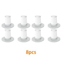 xiaomi mijia 진공 진드기 제거제 진공 청소기 mjcmy01dy 예비 부품 용 hepa 필터, 8pcs