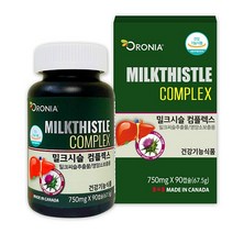 오로니아 밀크시슬 컴플렉스 90캡슐