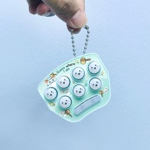 두더지게임기 펀치기계대여 두더지게임새로운 미니 히트 Gophers 게임 기계 휴대용 감압 장난감 키 버클 참, 06 06