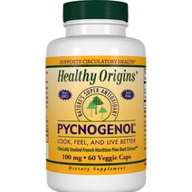 헬시오리진 피크노제놀 100mg 60베지캡슐 소나무껍질 추출물 프랑스해송