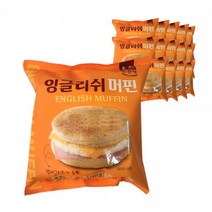 한맥 PC방 아침먹거리 간식 잉글리쉬 머핀 햄버거15봉, 벨딘 쿠팡 1