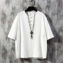 Qterra(특허브랜드) 여름 남방 마셔츠 반팔 남자 모시 남성 린넨 티셔츠