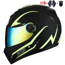 DAYU 오토바이 헬멧 풀페이스 헬멧 장갑포함, R