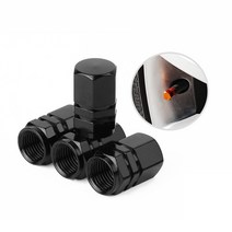 랜스몰 타이어 벨브캡 에어캡 4P (블랙)