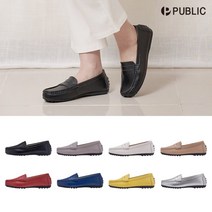 eTV [피유블릭] 천연소가죽 드라이빙슈즈