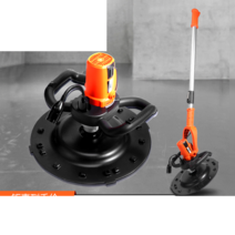 진동 콘크리트 스크리드 레벨러 수평 휴대용 평탄작업, 6단 속도 조절 철판 2개 4380W