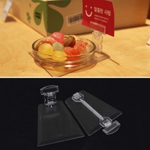 스탠드 받침 명함 메모 집게 꽂이 페이퍼 홀더 메모판 클립 POP, 사이즈