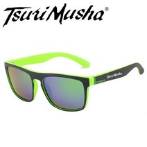 TsuriMusha-편광 선글라스 남성용 운전 음영 캠핑 하이킹 낚시 클래식 UV400, TM035