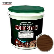 노루페인트 친환경 프리미엄 오일스테인 순앤수 우드스테인 3.5L, 카카오색