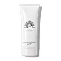 아넷사 ANESSA 화이트닝 UV 선 크림 젤 몸에 바르는 촉촉한 방수 서핑 썬 블록 90g, 화이트닝 UV 선크림 젤