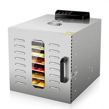 후드 드라이어 식품 건조기 8층 후드 건조 야채 과일 버섯 꽃 등 적용 건조 LCD 지능 온도 제어 열풍 순환 304 스테인리스강