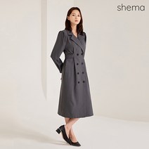 [세마] 더블버튼테일러드카라원피스_H2W1OP3011