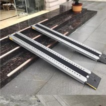 휴대용 차량진입 경사로 철제 슬로프 주차 휠체어경사, 1.4m