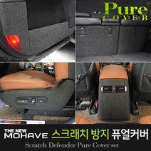 카이만 순정형 스크래치 방지 퓨얼커버 - 더뉴모하비, 트렁크사이드(2016년 5인승 스피커 무)
