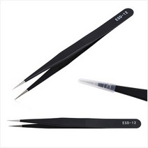 속눈썹 네일아트 핀셋, 일자핀셋