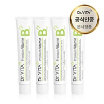닥터비타 진정 모공 피지 집중케어 저자극 프리미엄 비타민 B 크림 30ml, 4개
