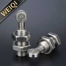 컨베이어 롤러 바퀴 부품 vcn328 suj2sus440c 베어링 볼트 유형 플런저 자동 reaet 하중 부싱 베어링 2개 포함, m20, 1개, vcn328-sl